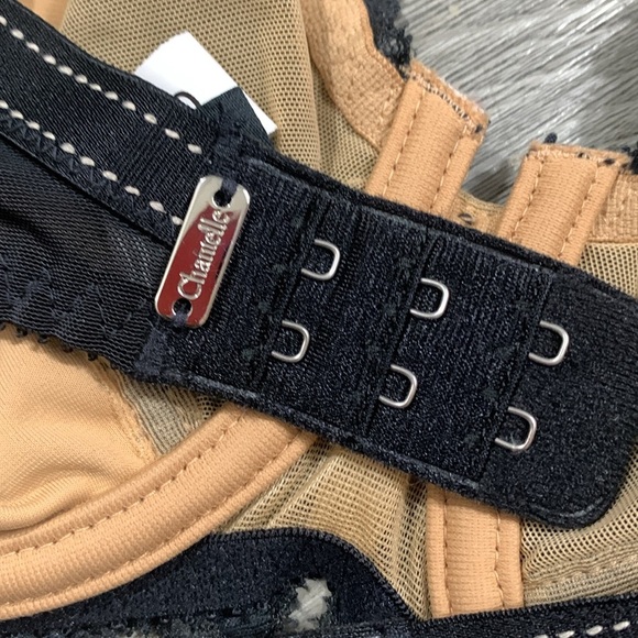 Chantelle Lingerie Rive Gauche Full Coverage Underwire Black Bra size 34D - Picture 7 of 14